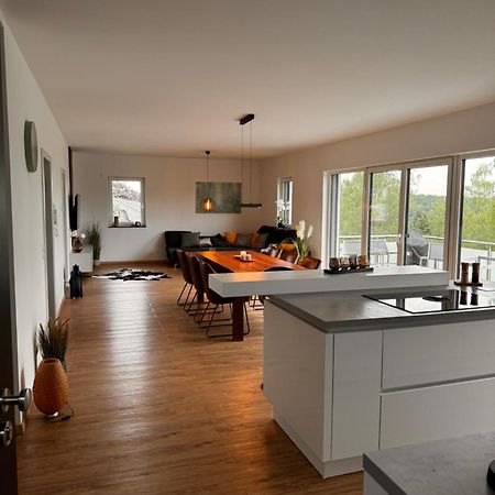 Traumhafter Ausblick, Modern Mit Komfort Und Stil Hardert Bagian luar foto