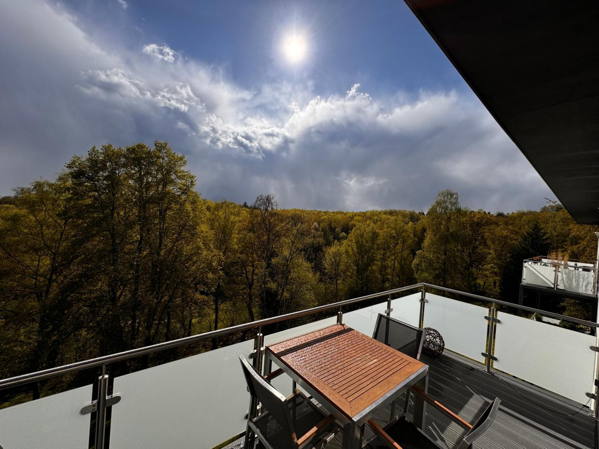 Traumhafter Ausblick, Modern Mit Komfort Und Stil Hardert Bagian luar foto