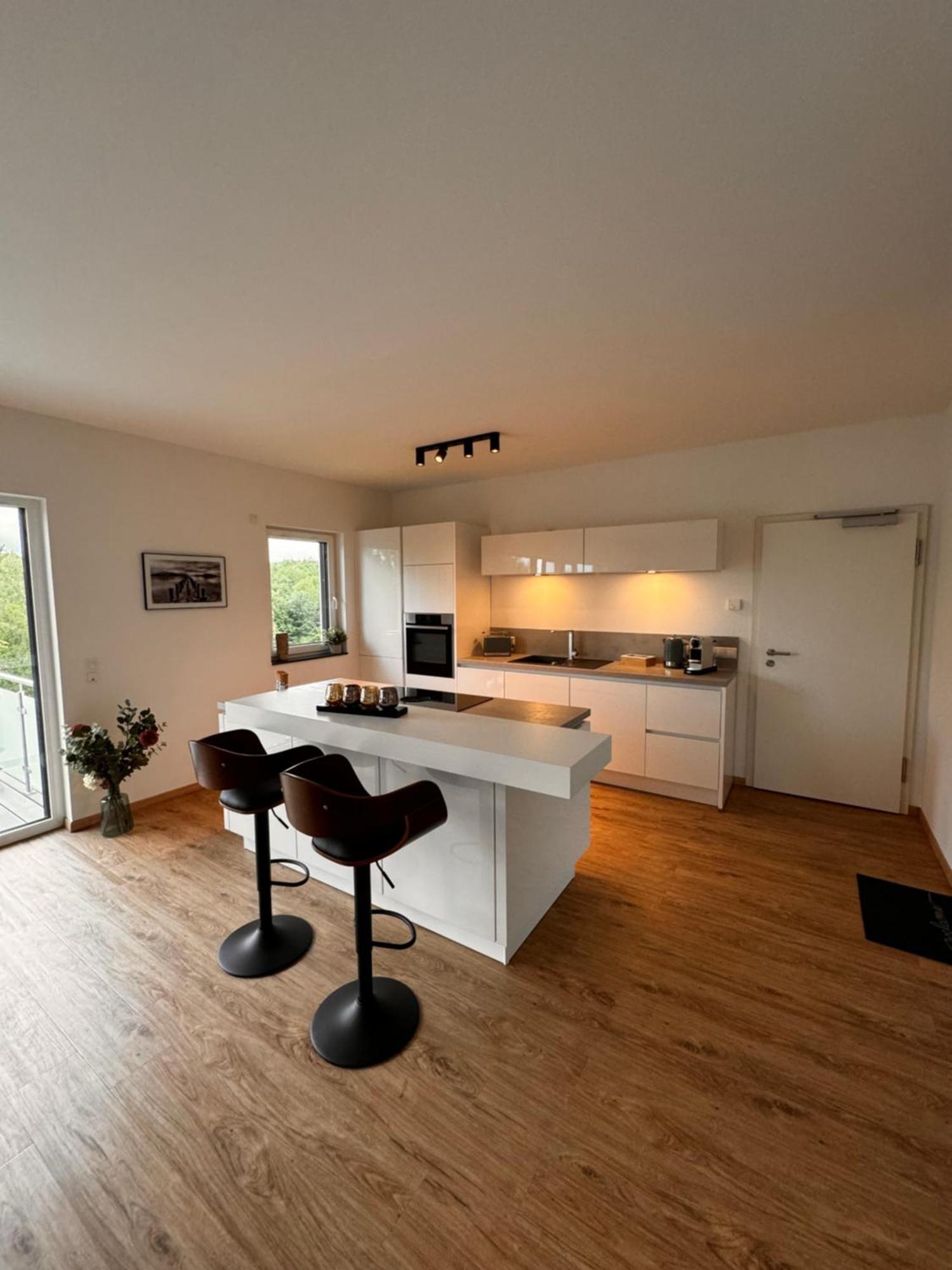 Traumhafter Ausblick, Modern Mit Komfort Und Stil Hardert Bagian luar foto